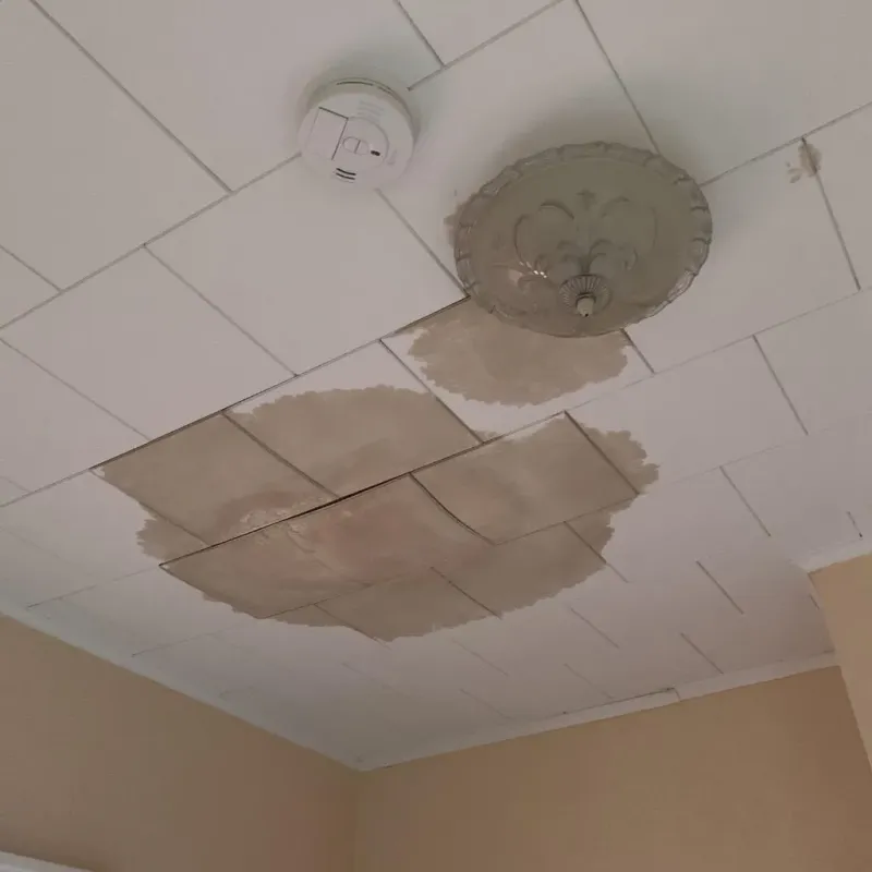 Ceiling Water Damage Repair in Tiverton, RI