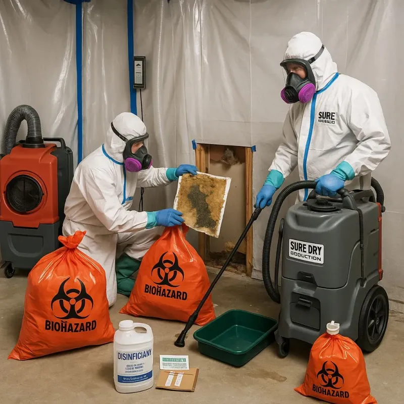 Contaminated Water Handling Protocols process in Tiverton, RI