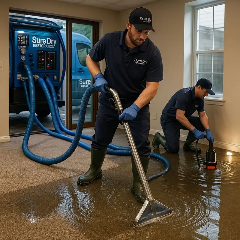 Water Extraction and Removal process in Tiverton, RI